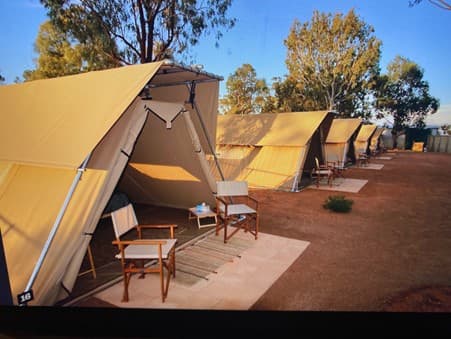 Farm Stay at Glamping tents close to paddocks with all amenities, Buckland, WA