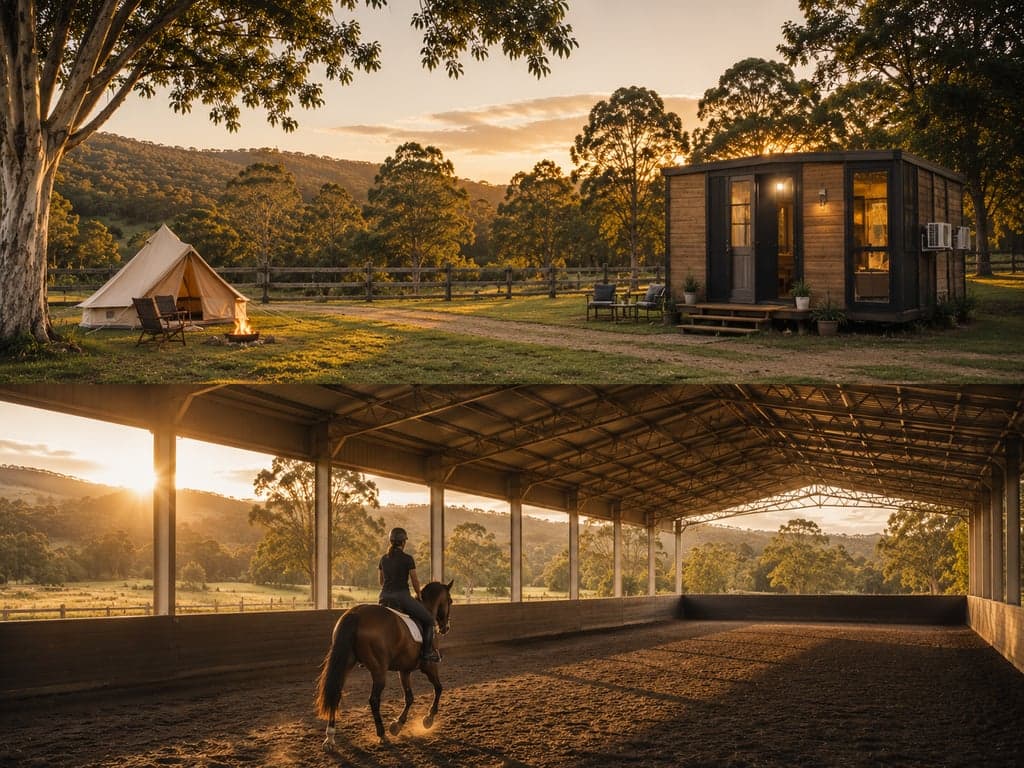 Farm Stay at Stay and Ride, Glenreagh, NSW